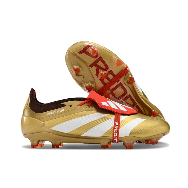 Bota de fútbol Adidas Predator 24ª Generación FG Elite - Dorada