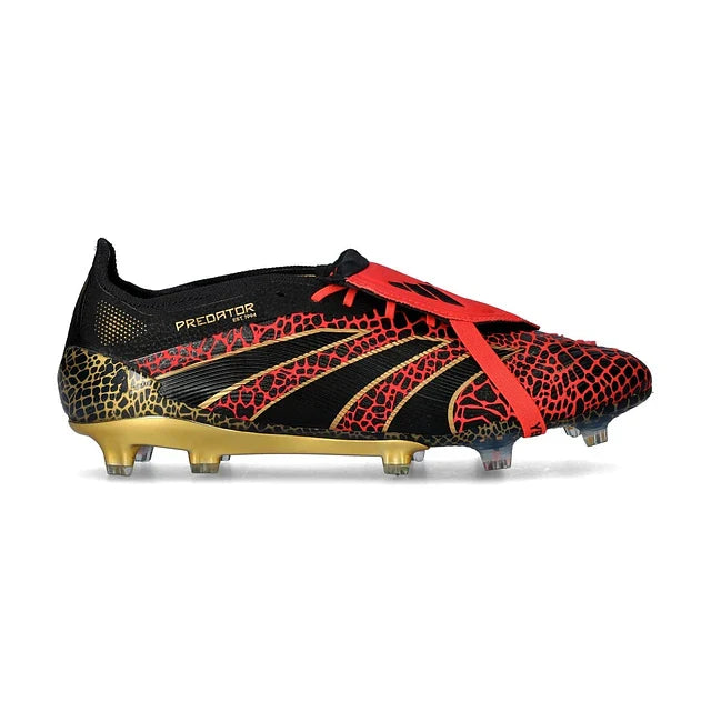 Bota de fútbol adidas Predator Elite FT FG CNY - Negra/Roja