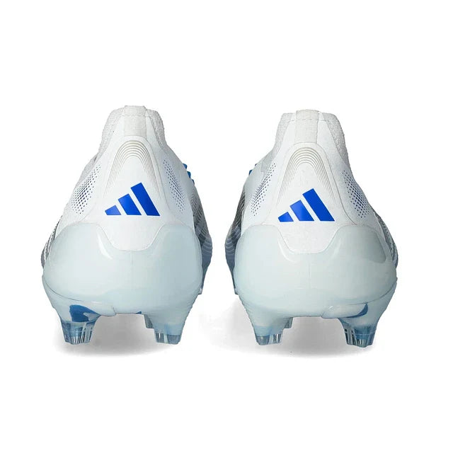 Bota de fútbol Adidas Predator Elite LL FG - Polar Pack - Blanca/Azul