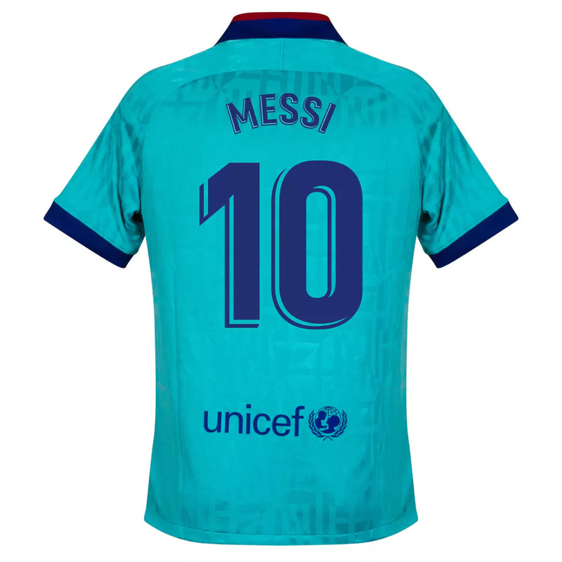 #10 Messi Camiseta Barcelona Hombre Tercera Equipación 19/20