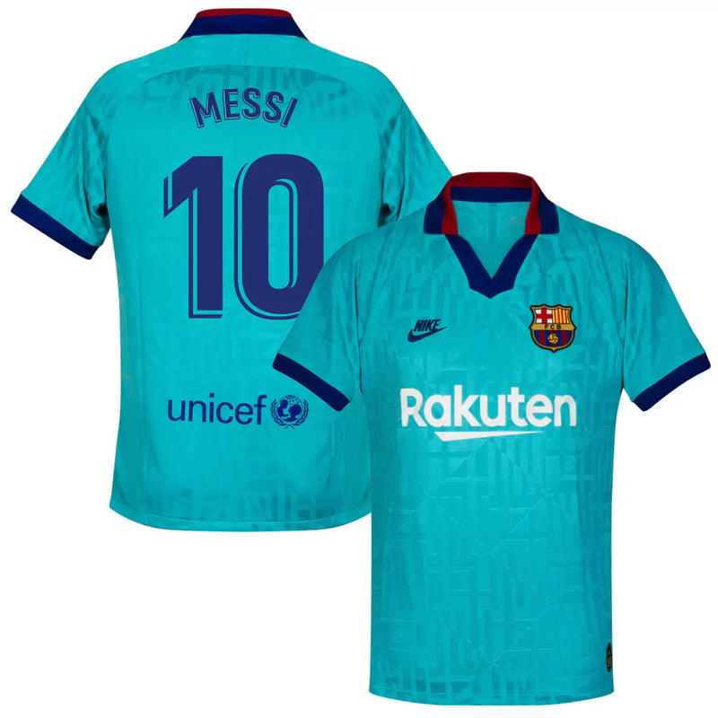 #10 Messi Camiseta Barcelona Hombre Tercera Equipación 19/20