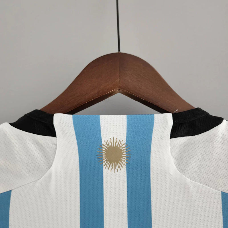 #10 Messi Camiseta Argentina Hombre Primera Equipación 22/23