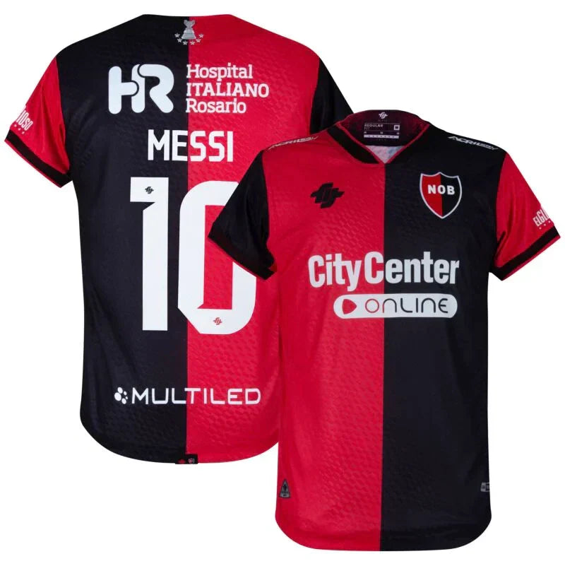 #10 Messi Camiseta Newell's Old Boys Hombre Primera Equipación 24/25