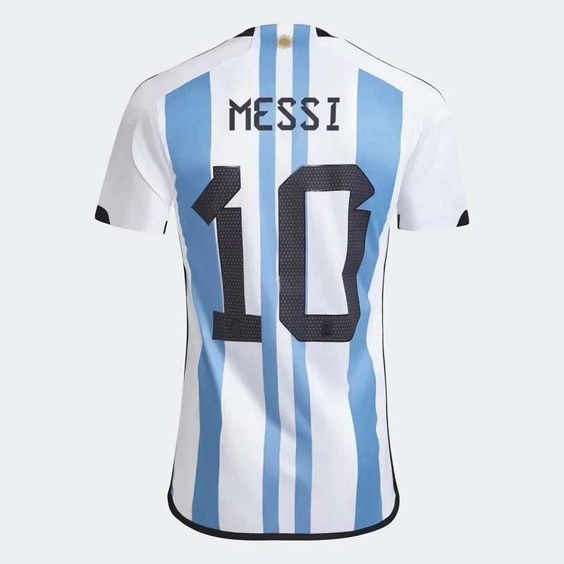 #10 Messi Camiseta Argentina Hombre Primera Equipación 22/23