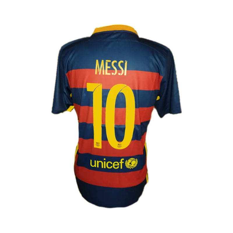 #10 Messi Camiseta Barcelona Hombre Primera Equipación 15/16