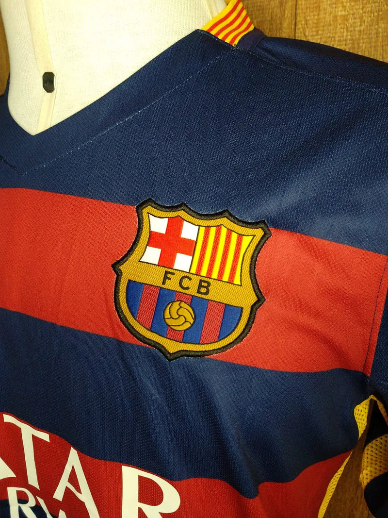 #10 Messi Camiseta Barcelona Hombre Primera Equipación 15/16