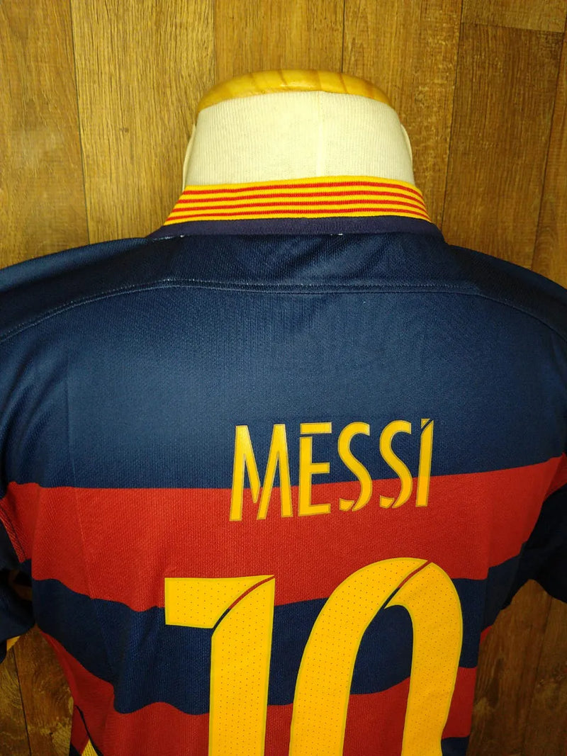 #10 Messi Camiseta Barcelona Hombre Primera Equipación 15/16