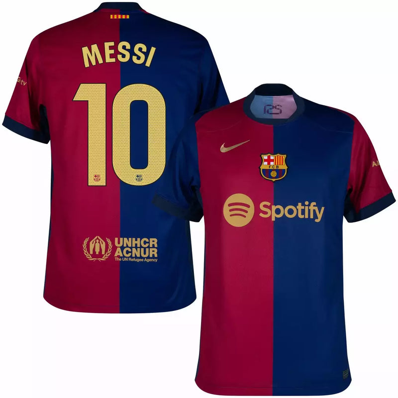 #10 Messi Camiseta Barcelona Hombre Primera Equipación 24/25